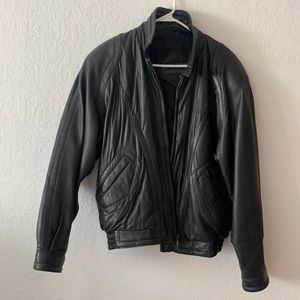 Vintage leather jacket